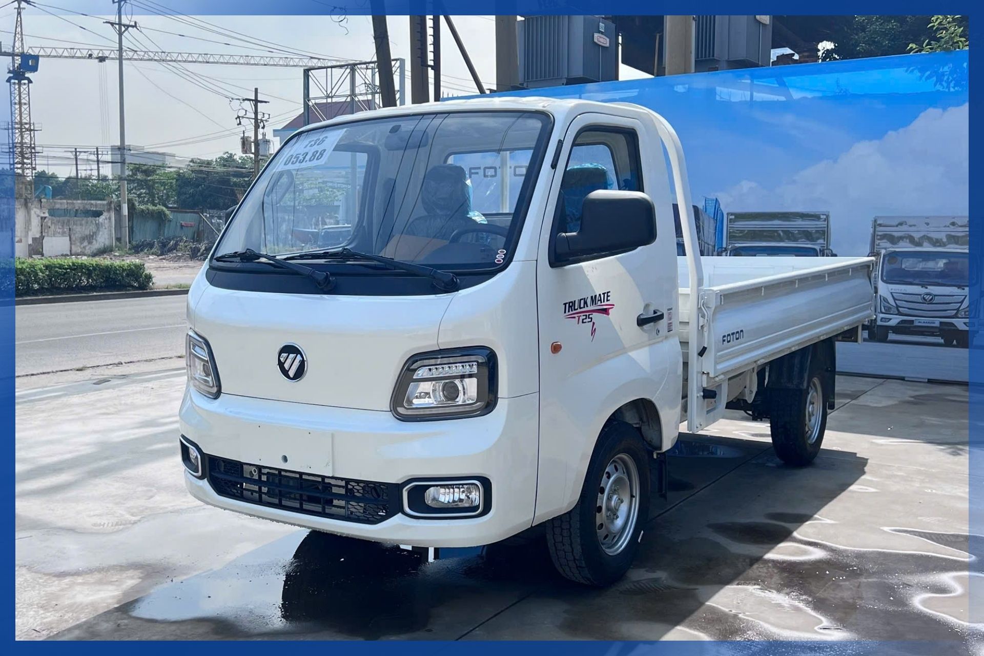 Foton T25 - Foton T25s thùng lửng - Kim An Phát Auto