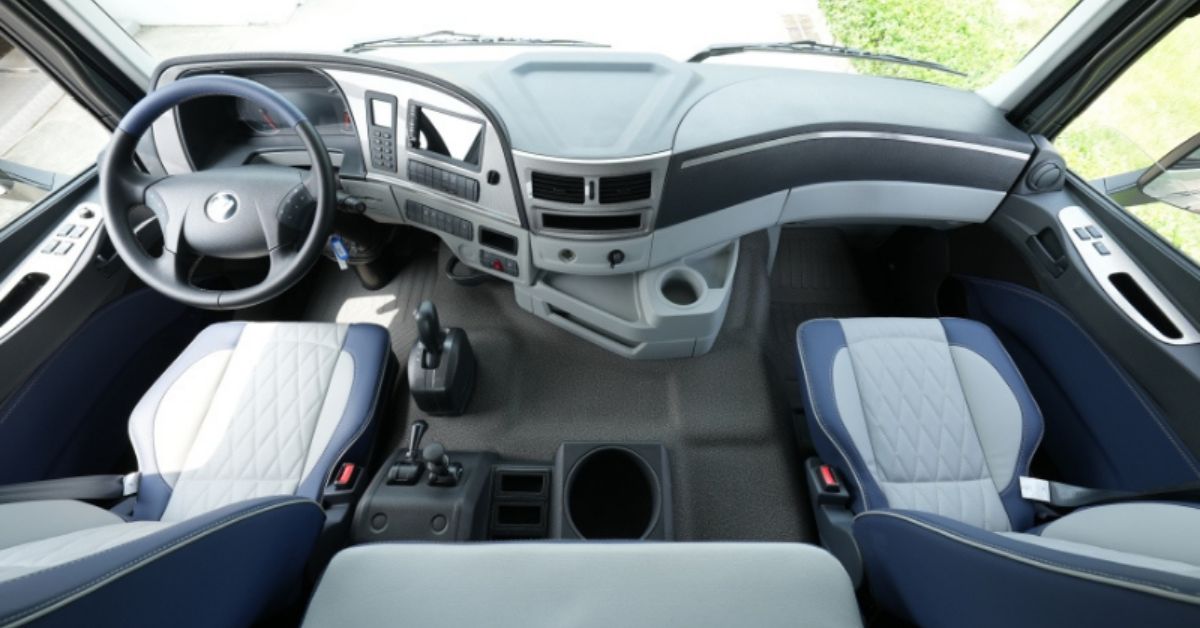 Nội thất của Foton Auman FV460