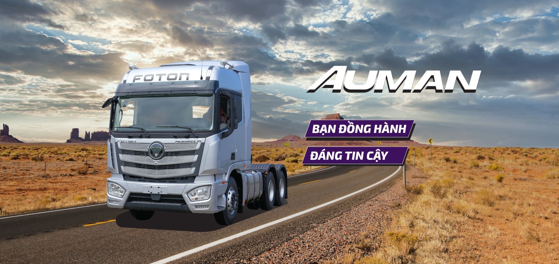 banner foton auman