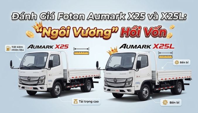 Đánh Giá Foton Aumark X25 và X25L “Ngôi Vương” Hồi Vốn