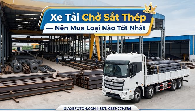 Xe Tải Chở Sắt Thép – Nên Mua Loại Nào Tốt Nhất - Kim An Phát Auto