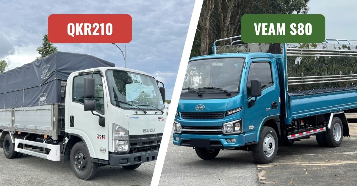 Đánh Giá Chuyên Sâu_ So sánh Veam S80 và Isuzu QKR210 – Ai Vượt Trội Hơn Theo Từng Tiêu Chí