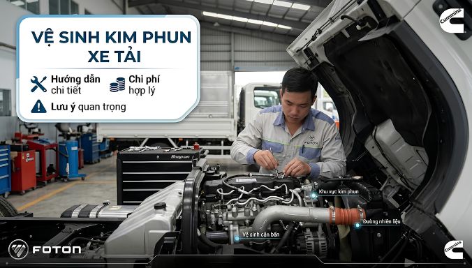 Vệ sinh kim phun xe tải - lưu ý và hướng dẫn chi tiết - Kim An Phát Auto