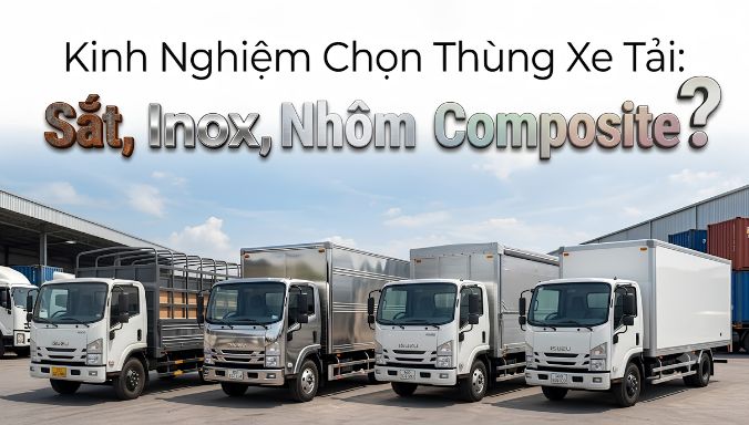 kinh nghiệm chọn thùng xe tải